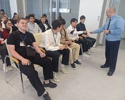 Встреча студентов ИТЭП с представителем пограничного управления ФСБ России
