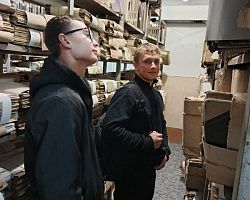 Студенты группы ЮРС-2309 посетили Государственный архив Астраханской области