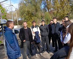 Практическое занятие на предприятии для студентов групп ОПТ-3109﻿ и ОДЛ-2109﻿